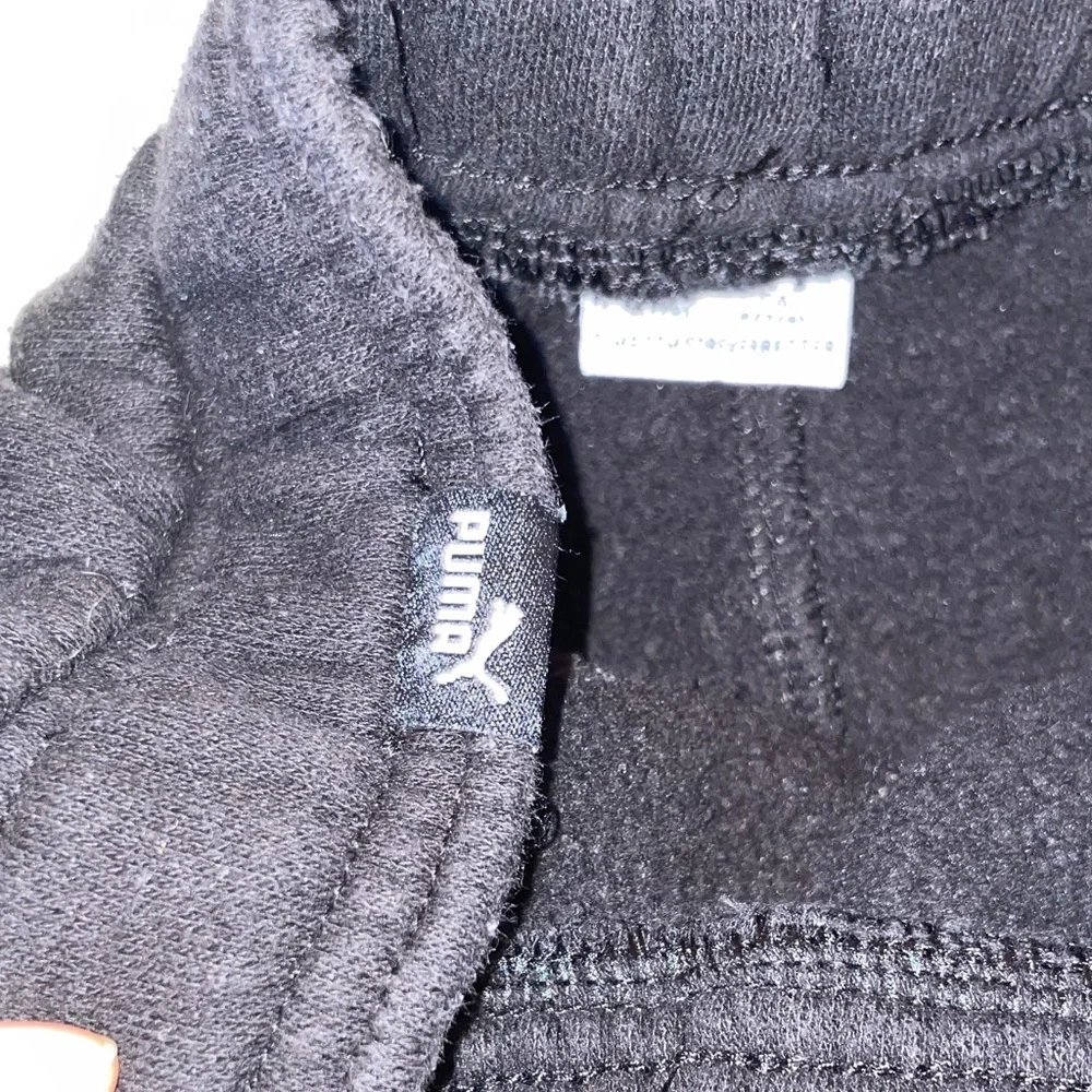 Puma Kids Black Joggers - Picture 3 of 9